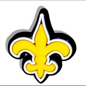 💥New Orleans saints  croc charm